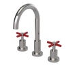 Rubinet Widespread Kitchen Set with LaSalle Spout Polished Nickel