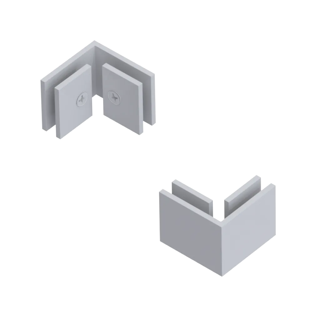 Rubinet 90 Glass to Glass White