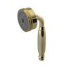 Rubinet 3 Function Hand Held Shower Only Natural Brass