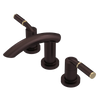 Rubinet Widespread Lav. Set. (less drain) Oil Rubbed Bronze