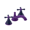 Rubinet Widespread Lav. Set. (less drain) Purple Haze