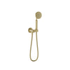 Baril 1-spray anti-limestone hand shower on wall-mounted supply elbow