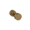 Rubinet Shower Door Knob (set) Satin Gold