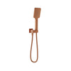 Baril 3-spray anti-limestone hand shower on wall-mounted supply elbow