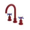 Rubinet Widespread Lav. Set. (less drain) Maroon