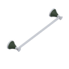 Rubinet Towel Bar 18" White