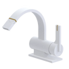 Rubinet Single Control Bidet Fitting (less drain) Matt White