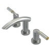 Rubinet Widespread Lav. Set. (less drain) Satin Nickel