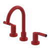 Rubinet Widespread Lav set (less drain) Red