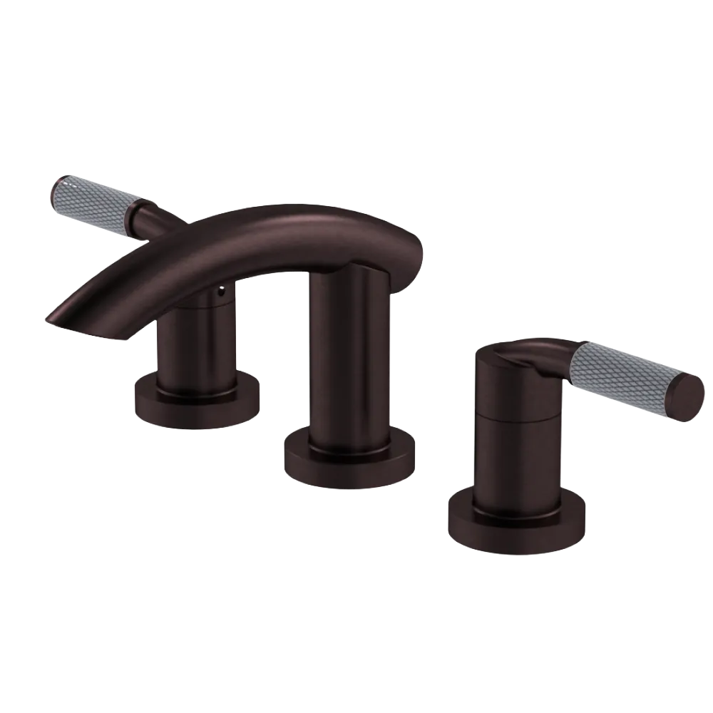Rubinet Widespread Lav. Set. (less drain) Oil Rubbed Bronze