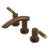 Rubinet Widespread Lav. Set. (less drain) Tuscan Brass