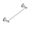 Rubinet Towel Bar 18" White