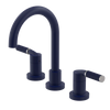 Rubinet Widespread Lav. Set. (less drain) Midnight Blue
