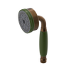 Rubinet 3 Function Hand Held Shower Only Tuscan Brass