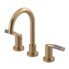 Rubinet Widespread Lav set (less drain) Satin Gold