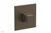 Phylrich MIX 1/2" Thermostatic Trim - Cube Handle 4-114