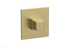 Phylrich MIX 1/2" Thermostatic Trim - Cube Handle 4-114