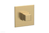 Phylrich MIX 1/2" Thermostatic Trim - Cube Handle 4-114