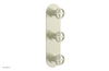 DUSTRIE - Thermostatic Valve with Two Volume Control - Grooved 4-620