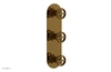 DUSTRIE - Thermostatic Valve with Two Volume Control - Grooved 4-620