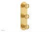 DUSTRIE - Thermostatic Valve with Two Volume Control - Grooved 4-620