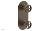 DUSTRIE - Thermostatic Valve with Volume Control or Diverter - Knurled 4-622