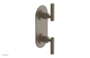 DUSTRIE - Thermostatic Valve with Volume Control or Diverter - Knurled 4-623