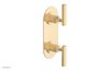 DUSTRIE - Thermostatic Valve with Volume Control or Diverter - Knurled 4-623