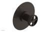 DUSTRIE - Pressure Balance Shower Plate & Handle Trim - Grooved 4-626