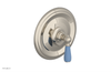 JAMESTOWN - Thermostatic Shower Trim - Lever Handle with "Light Blue" Accents 4-735