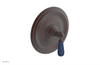 JAMESTOWN - Thermostatic Shower Trim - Lever Handle with "Navy Blue" Accents 4-735