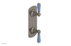 JAMESTOWN - Thermostatic Valve with Volume Control or Diverter with "Light Blue" Accents 4-738
