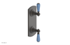 JAMESTOWN - Thermostatic Valve with Volume Control or Diverter with "Light Blue" Accents 4-738
