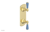 JAMESTOWN - Thermostatic Valve with Volume Control or Diverter with "Light Blue" Accents 4-738