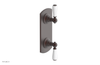 JAMESTOWN - Thermostatic Valve with Volume Control or Diverter with "White" Accents 4-738