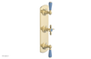 JAMESTOWN - Thermostatic Valve with Two Volume Control with "Light Blue" Accents 4-740