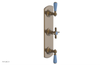 JAMESTOWN - Thermostatic Valve with Two Volume Control with "Light Blue" Accents 4-740