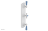 JAMESTOWN - Thermostatic Valve with Two Volume Control with "Light Blue" Accents 4-740