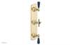 JAMESTOWN - Thermostatic Valve with Two Volume Control with "Navy Blue" Accents 4-740