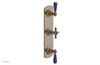 JAMESTOWN - Thermostatic Valve with Two Volume Control with "Navy Blue" Accents 4-740