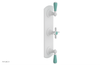 JAMESTOWN - Thermostatic Valve with Two Volume Control with "Turqoise" Accents 4-740