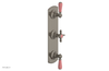 JAMESTOWN - Thermostatic Valve with Two Volume Control with "Pink" Accents 4-740