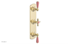 JAMESTOWN - Thermostatic Valve with Two Volume Control with "Pink" Accents 4-740