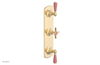 JAMESTOWN - Thermostatic Valve with Two Volume Control with "Pink" Accents 4-740
