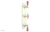 JAMESTOWN - Thermostatic Valve with Two Volume Control with "Pink" Accents 4-740