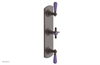 JAMESTOWN - Thermostatic Valve with Two Volume Control with "Purple" Accents 4-740