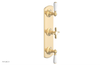 JAMESTOWN - Thermostatic Valve with Two Volume Control with "White" Accents 4-740