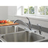 Delta Classic Single Handle Kitchen Faucet With Spray - Golzar Home