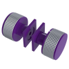 Rubinet Shower Door Knob (set) Purple Haze