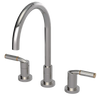 Rubinet Widespread Kitchen Set Polished Nickel